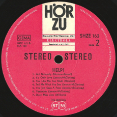 The Beatles - Help! (LP, Album) (used G-)