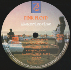 Pink Floyd - A Momentary Lapse Of Reason (LP, Album) (used VG-)