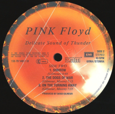 Pink Floyd - Delicate Sound Of Thunder (2LP, Album) (gebraucht VG-)