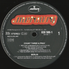 Berlin - Count Three & Pray (LP, Album) (gebraucht VG-)