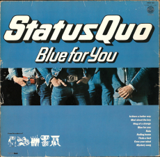 Status Quo - Blue For You (LP, Album, Austria) (used VG-)