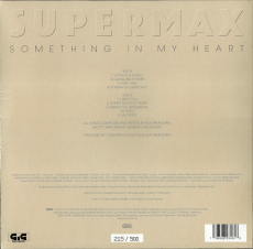 Supermax - Something In My Heart (LP, Album, RE, Ltd., Numbered, transparent) (OVP - still sealed)