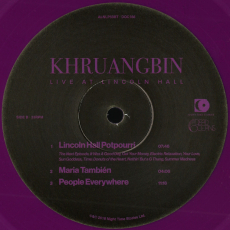 Khruangbin - Live At Lincoln Hall (LP, Album, Limited, purple) (gebraucht VG)