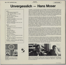 Hans Moser - Unvergesslich (LP, Comp.) (gebraucht VG)