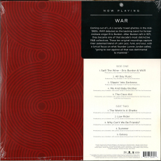 War - Now Playing (LP, Comp., red transp.) (still sealed - Fast Neu)