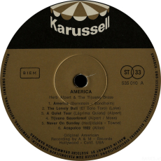 Herb Alpert & The Tijuana Brass - America (LP, Comp.) (used VG)