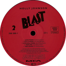 Holly Johnson - Blast (LP, Album) (gebraucht VG-)