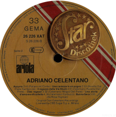 Adriano Celentano - Star Discothek (LP, Compilation) (gebraucht VG)
