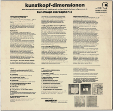 Kunstkopf Dimensionen (LP, Compilation) (used VG)