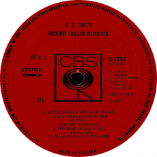 O. C. Smith - Hickory Holler Revisited (LP, Album) (gebraucht G)