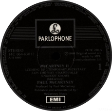 Paul McCartney - McCartney II (LP, Album) (used VG-)