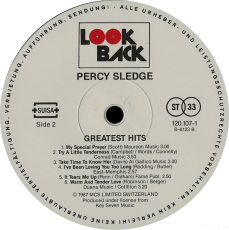 Percy Sledge - Greatest Hits (LP, Comp.) (gebraucht VG)