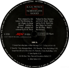 R.A.M. Pietsch - Norwegian Wood (LP, Album) (gebraucht VG-)