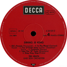 Ted Heath Und Sein Orchester - Swing Is King (2xLP, Comp., Phase 4) (gebraucht VG-)