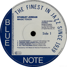 Stanley Jordan - Magic Touch (LP, Album) (used VG-)