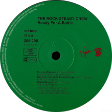 The Rock Steady Crew - Ready For Battle (LP, Album) (used G)