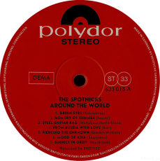 The Spotnicks - Around The World (LP, Album) (used G+)