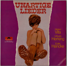 VARIOUS - Unartige Lieder (LP, Club Ed.) (used G+)