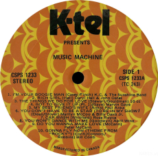 VARIOUS - Music Machine (LP, Comp.) (gebraucht G+)
