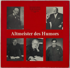 VARIOUS - Altmeister des Humors 1. Folge (LP, Club Ed.) (used VG)