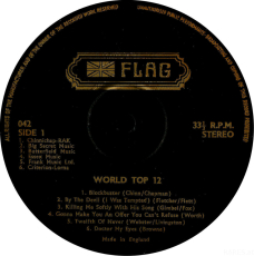 UNKNOWN Artists - World Top 12 Vol. 42 (LP, Comp.) (used G+)