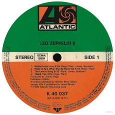 Led Zeppelin - Led Zeppelin II (LP, Album, RE) (gebraucht fair)