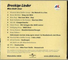 Dreckige Lieder - Wien bleibt clean (CD, Digipak, Comp.) (gebraucht G+)