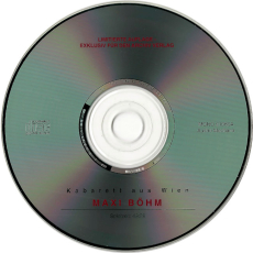 Maxi Bhm - Kabarett aus Wien (CD, Limitierte Auflage) (gebraucht VG)
