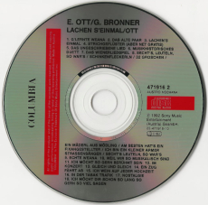 Gerhard Bronner & Elfriede Ott - Lachens einmal (CD, Album) (used VG+)