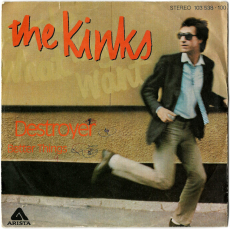 The Kinks - Destroyer (Vinyl, 7) (used G+)