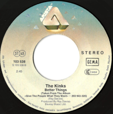The Kinks - Destroyer (Vinyl, 7) (used G+)