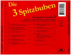 Die 3 Spitzbuben - Das Kommt Nie Wieder 2 (CD, Comp.) (used VG+)