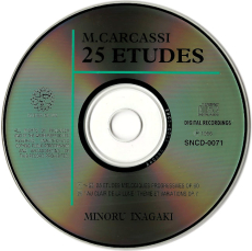 Minoru Inagaki - M. Carcassi - 25 ETUDES OP.60 (CD, Album) (gebraucht VG)