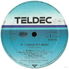 Frank Duval - If I Could Fly Away (LP, Album) (used VG)
