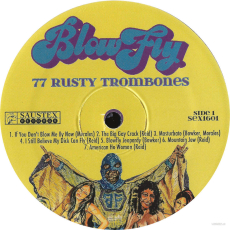 Blowfly - 77 Rusty Trombones (LP, Album, Limited, purple) (NM)