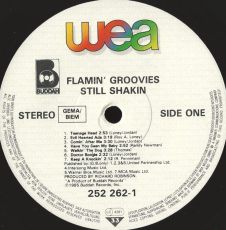 The Flamin Groovies - Still Shakin (LP, Album) (used G)