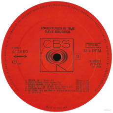 Dave Brubeck - Adventures In Time (2LP, Compilation) (gebraucht VG)