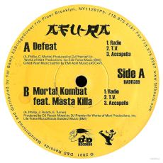 Afu Ra - Defeat / Mortal Kombat (12 Single, Vinyl) (used - POOR)