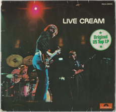 Cream - Live Cream (LP, Album) (used G)