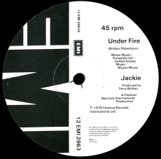 Jackie - Under Fire / Dont Look Back (12 Vinyl) (gebraucht VG-)
