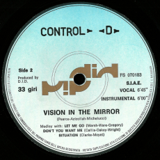 Control D - Vision In The Mirror (12 Single, Vinyl) (used VG-)