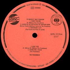 The Pasadenas - To Whom It May Concern (LP, Album) (used VG-)
