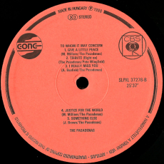 The Pasadenas - To Whom It May Concern (LP, Album) (used VG-)