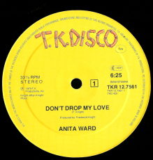 Anita Ward - Dont Drop My Love (12 Maxi Single, Vinyl) (used VG-)