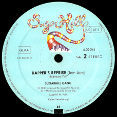 Sugarhill Gang - Rappers Delight / Rappers Reprise (12 Super Sound Maxi Single) (gebraucht G-)