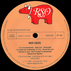 Bee Gees - Bee Gees (LP, Club Ed., Compilation) (gebraucht VG-)