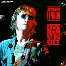 John Lennon - Live In New York City (Laserdisc, Japan, NTSC, Reissue) (used VG+)
