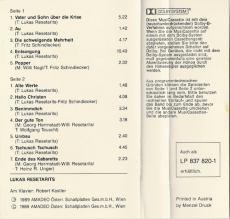Lukas Resetarits - Rekapituliere 1&2 (2x Audiocassette) (used G)
