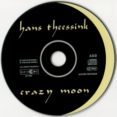 Hans Theessink - Crazy Moon (CD, Digipak, Album) (signed, used VG)