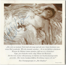 Mercedes Echerer in Die Glasfrau von Bela Koreny (CD, Album, signed) (used VG-)